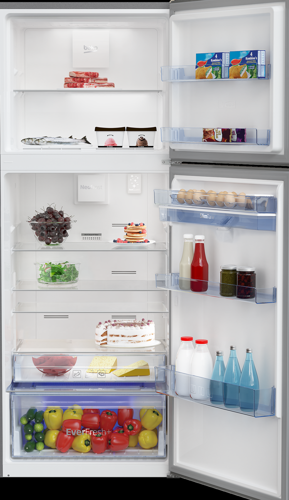 Réfrigérateur Beko 560 Lt NoFrost/Distrib D'eau/Affich/ Prosmart Invertertm/Blanc