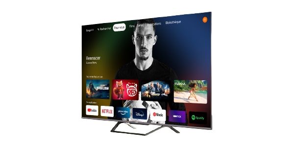 Téléviseurs Iris 40 G4010 Google Tv : 40 Pouces Full Hd Led Smart Tv Avec Wifi